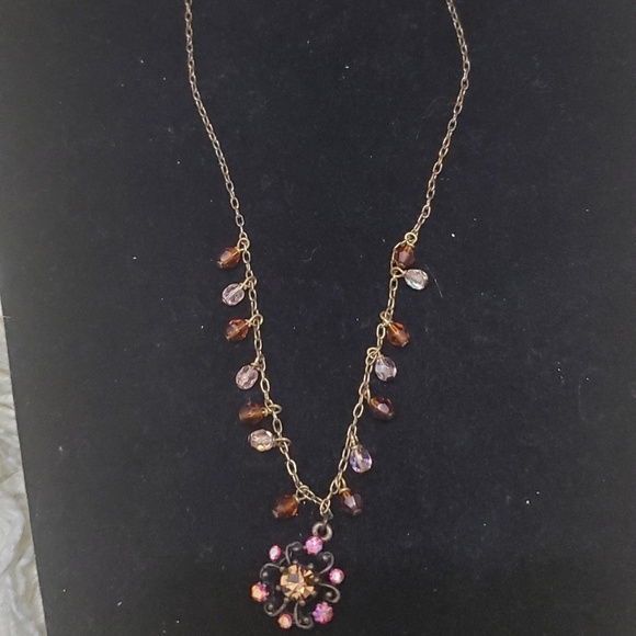 Crystal Glam Necklace 🌴 - Picture 1 of 3